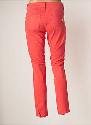 Pantalon slim stretch taille normale rose FRACOMINA femme