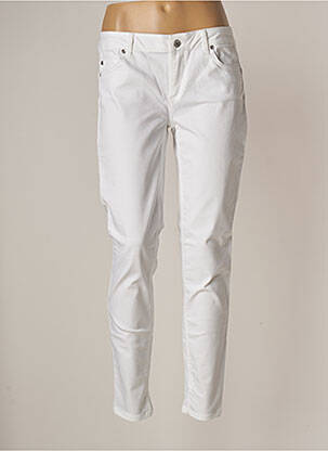 Jeans coupe slim blanc LIU JO pour femme