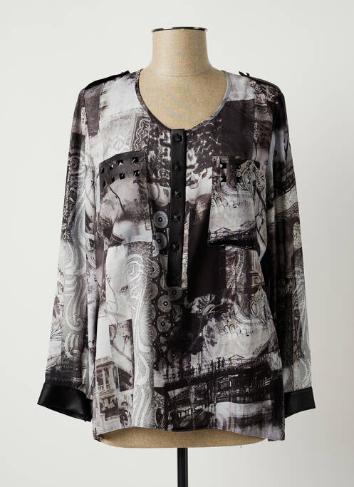 Blouse gris MERI & ESCA pour femme