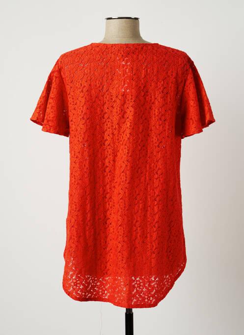 Top orange MERI & ESCA pour femme