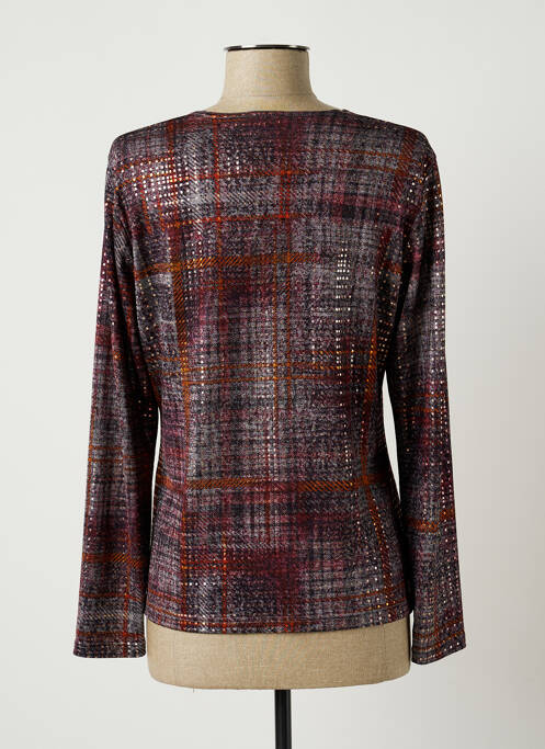 Top violet GUY DUBOUIS pour femme