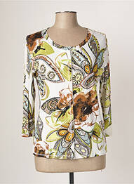 Gilet manches longues manches 3/4 vert MERI & ESCA femme