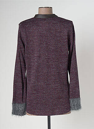 Pull coupe cintrée manches longues rouge MERI & ESCA femme