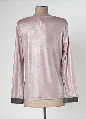Top stretch manches longues rose MERI & ESCA femme