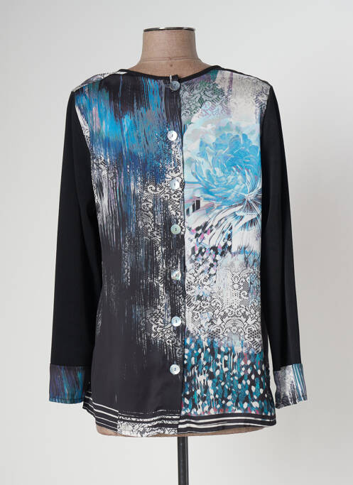 Top bleu FRANCE RIVOIRE pour femme