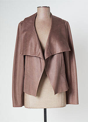 Veste casual coupe droite rose GUY DUBOUIS femme