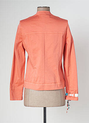Veste casual coupe cintrée orange GREGORY PAT femme
