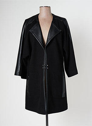 Manteau long noir MERI & ESCA pour femme