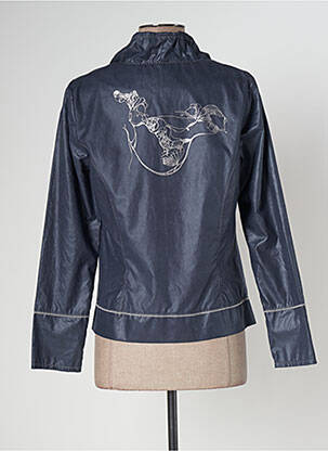 Veste casual coupe cintrée bleu MERI & ESCA femme