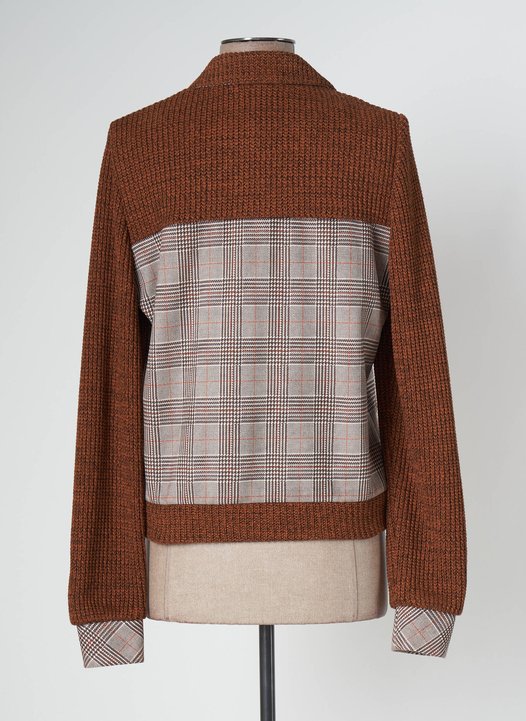 Veste casual col tailleur marron GUY DUBOUIS femme