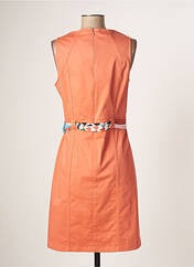 Robe mi-longue orange GREGORY PAT pour femme seconde vue