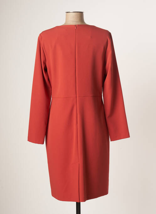 Robe mi-longue orange MERI & ESCA pour femme