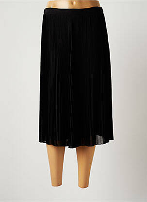 Jupe mi-longue taille normale noir MERI & ESCA femme