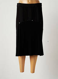 Jupe mi-longue stretch noir MERI & ESCA femme