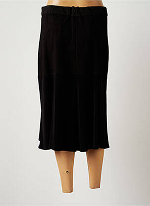 Jupe mi-longue stretch noir MERI & ESCA femme