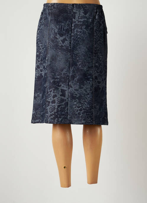 Jupe mi-longue gris GUY DUBOUIS femme