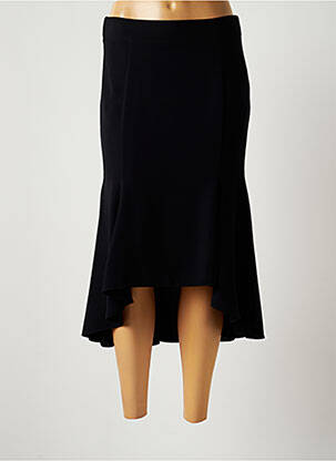 Jupe mi-longue doublure textile noir MERI & ESCA femme