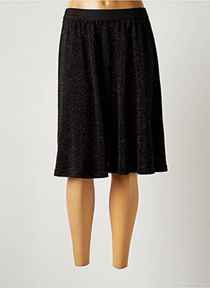 Jupe mi-longue coupe évasée noir MERI & ESCA femme
