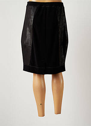 Jupe mi-longue taille normale noir GUY DUBOUIS femme