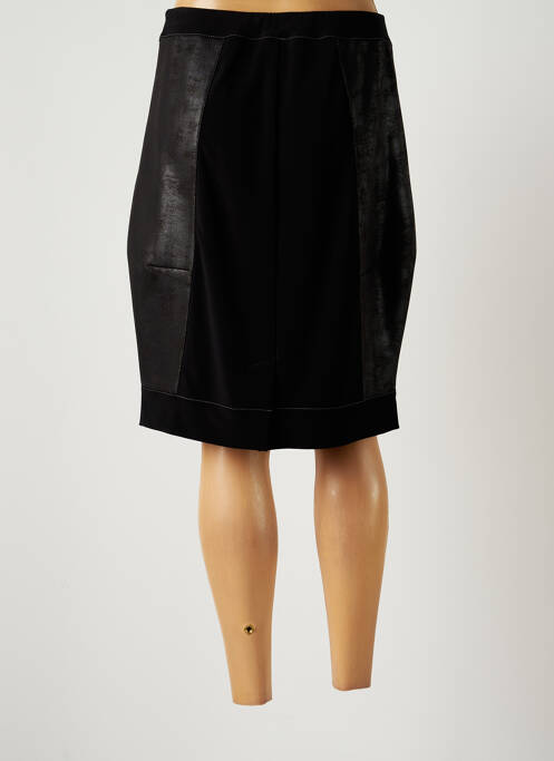Jupe mi-longue noir GUY DUBOUIS pour femme