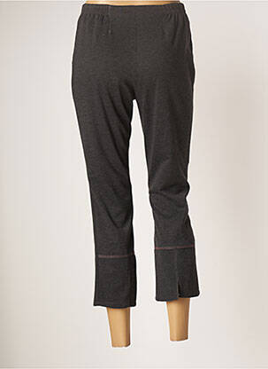 Pantacourt taille haute taille haute gris GUY DUBOUIS femme