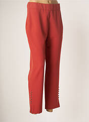 Pantalon 7/8 orange MERI & ESCA pour femme seconde vue