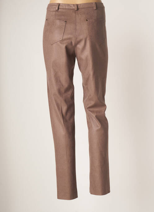 Pantalon droit beige GUY DUBOUIS pour femme