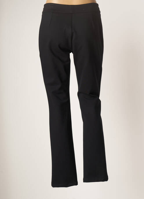 Pantalon droit noir GUY DUBOUIS pour femme