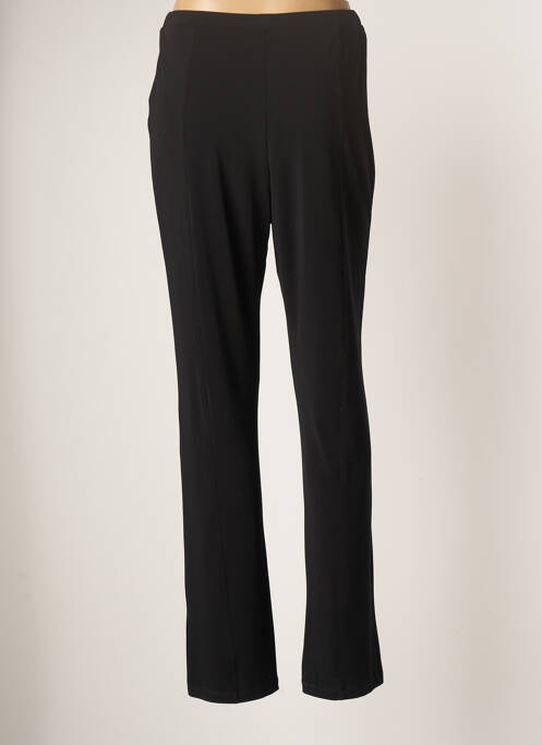 Pantalon droit noir GUY DUBOUIS pour femme
