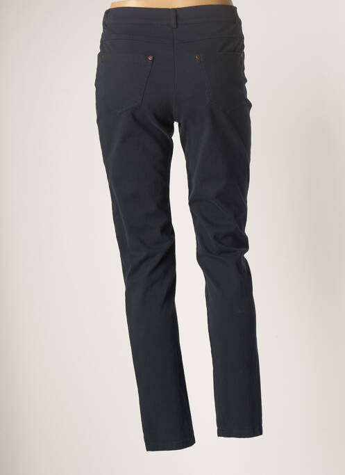Pantalon slim bleu GUY DUBOUIS pour femme