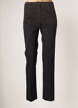 Pantalon droit stretch taille normale bleu FRANCE RIVOIRE femme