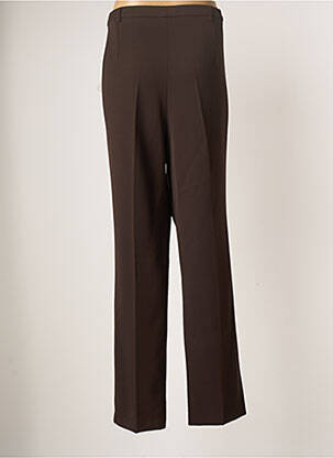 Pantalon droit stretch taille normale marron GUY DUBOUIS homme