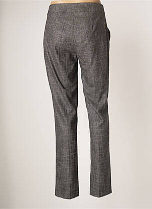 Pantalon droit stretch taille normale noir GUY DUBOUIS femme