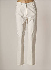 Pantalon droit blanc MERI & ESCA pour femme seconde vue