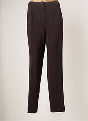 Pantalon droit marron GUY DUBOUIS pour femme seconde vue