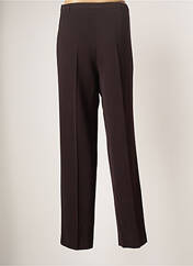 Pantalon droit marron GUY DUBOUIS pour femme seconde vue