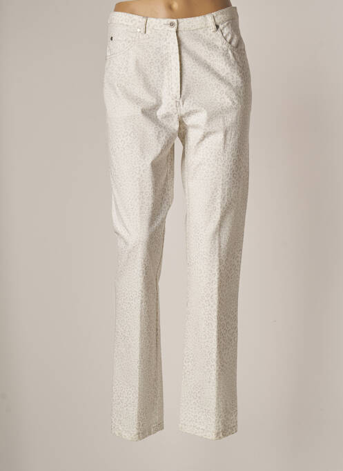 Pantalon droit blanc MERI & ESCA pour femme