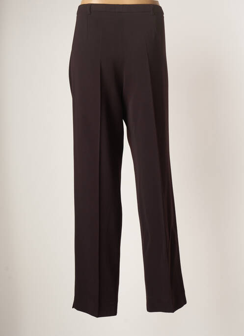 Pantalon droit marron GUY DUBOUIS pour femme