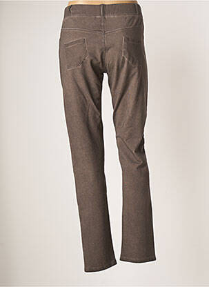 Jegging tissage jersey taille normale marron MERI & ESCA femme
