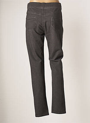 Pantalon slim taille élastique taille normale gris MERI & ESCA femme
