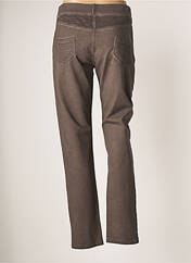 Pantalon slim marron MERI & ESCA pour femme seconde vue