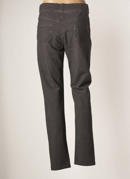 Pantalon slim taille élastique taille normale gris MERI & ESCA femme