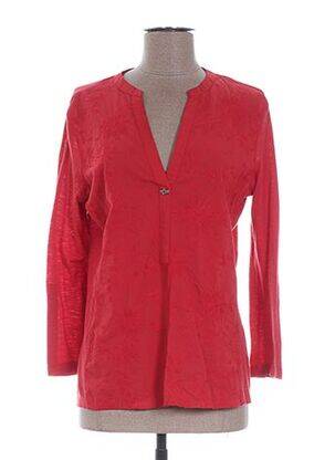 Blouse manches 3/4 manches 3/4 rouge NAPAPIJRI femme