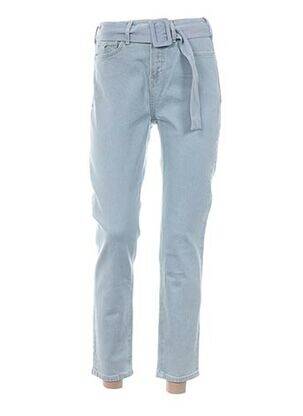 Jeans coupe slim slim taille haute bleu MAISON SCOTCH femme