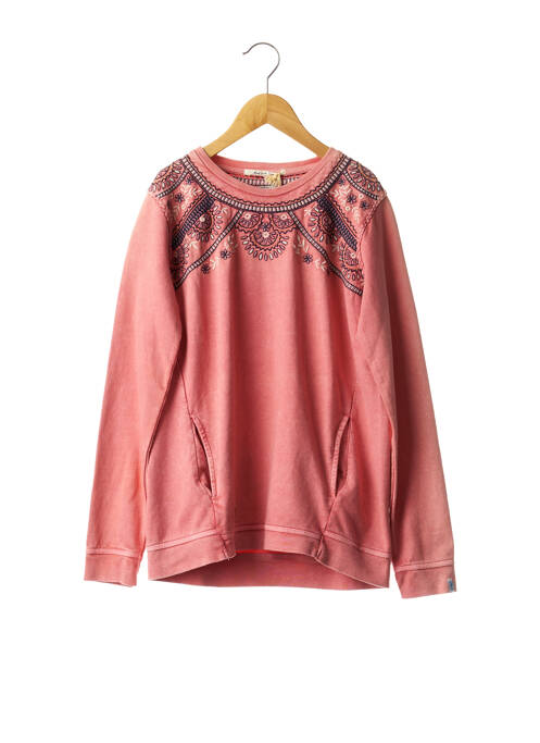 Sweat-shirt rose PEPE JEANS pour fille