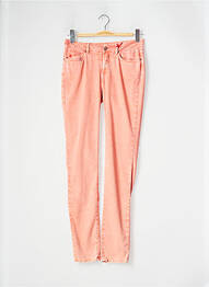 Pantalon slim taille basse taille basse orange I.CODE (By IKKS) femme