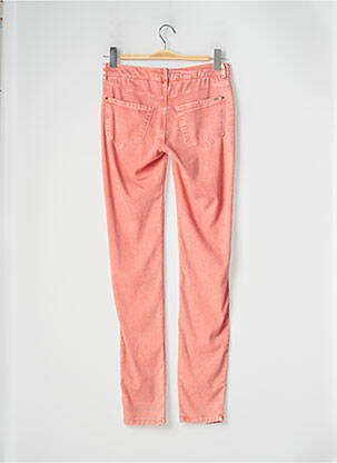 Pantalon slim taille basse taille basse orange I.CODE (By IKKS) femme