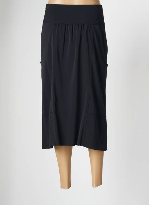 Jupe mi-longue noir MAE MAHE pour femme