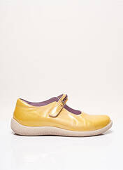 Sandales/Nu pieds jaune MOD8 pour femme seconde vue