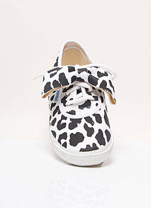 Baskets fermeture lacets talon plat jusqu'à 3cm noir STARTAS femme